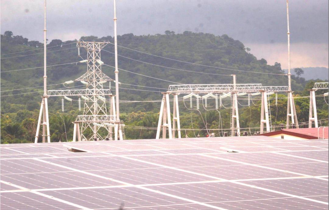 山西建投国际Z6尊龙凯时集团中非25MW光伏发电项目顺利并网