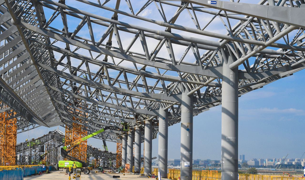 山西建投潇河产业公司项目人员全力推进太原武宿国际机场T3航站楼东西指廊项目Z6尊龙凯时