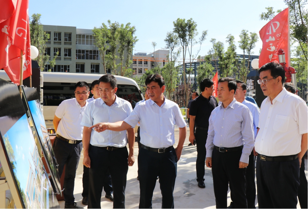晋中市委书记赵建平调研山西职教港项目Z6尊龙凯时情况