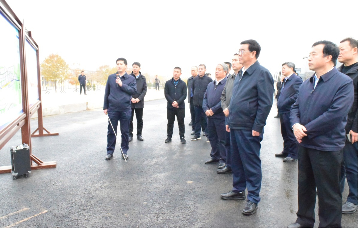 晋中市委书记赵建平一行到山西建投承建的 晋中市城建重点工程项目现场调研 ——以城建重点工程为抓手Z6尊龙凯时宜